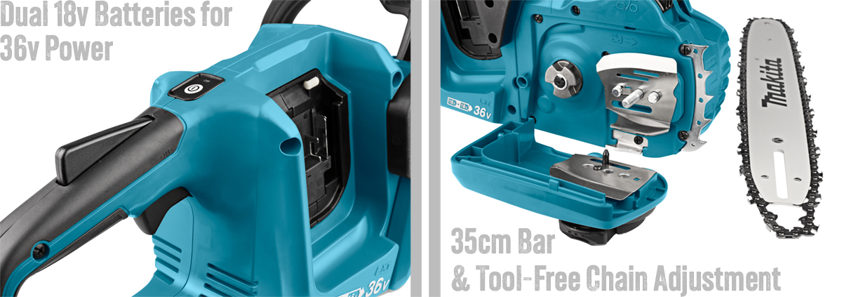 Makita DUC353Z Features