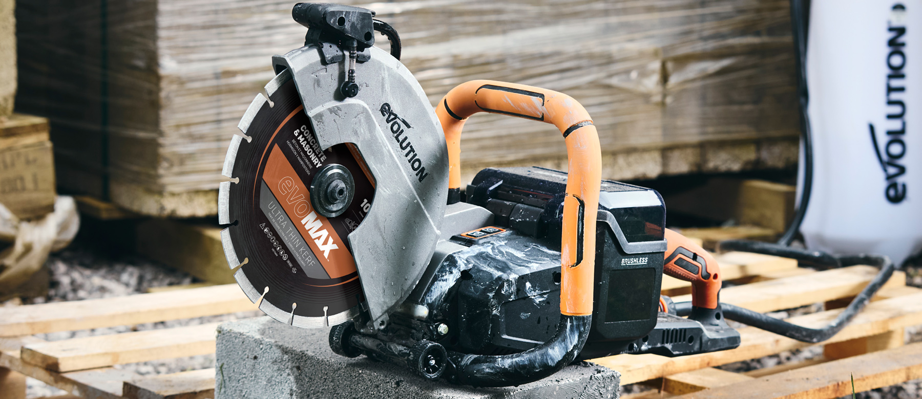 Evolution R260DCT Li Cordless Disc Cutter
