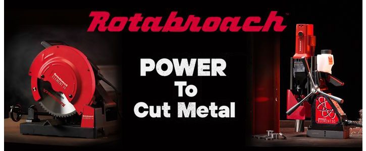 Rotabroach Mag Drills & Chop Saws for Precision Metalworking: The Power Duo