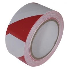 Ultratape Red & White Adhesive Barrier Tape 33m