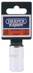 Draper 34388 (H-MM) Expert 13mm 1/2" Square Drive Hi-torq 12 Point Socket