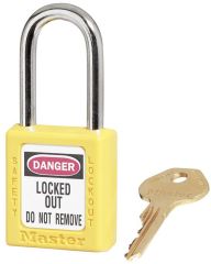 NC38YLW 38mm Yellow Reece Lock Plastic Shackle To Differ