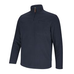 Hoggs of Fife ISLA Islander 1/4 Zip Micro-Fleece Shirt
