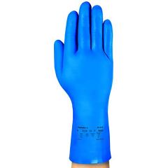 Ansell 37-310 AlphaTec Blue Nitrile Gauntlet