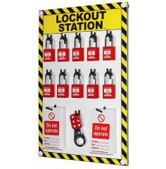LSE303 10 Lock Lockout Station Only