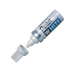 Pentel X100W White Bullet Permanent Marker
