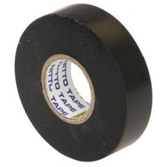 Nitto Black PVC Insulating Electrical Tape 20m