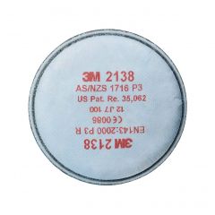 3M 2138 Particulate Disc Filters P3 R (Per 20)