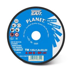 Sait 006310 PLANET Flat Metal Cutting Disc 230mm (Pack Of 10)