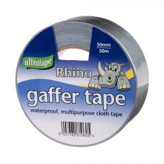 Ultratape 00415050SIS1 Multipurpose Silver Cloth Tape 50m