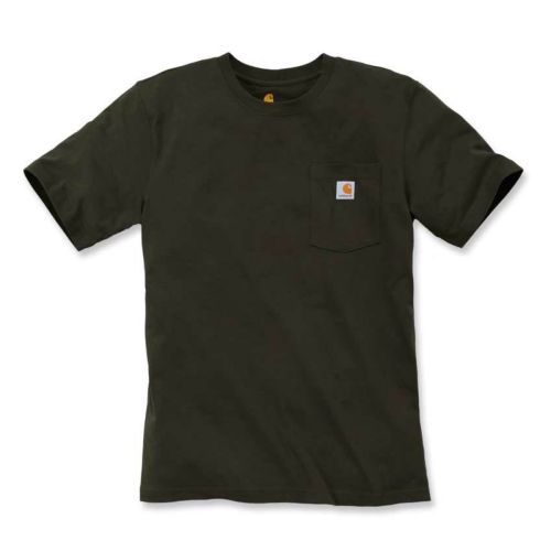 relaxed fit heavyweight short sleeve k87 pocket t shirt