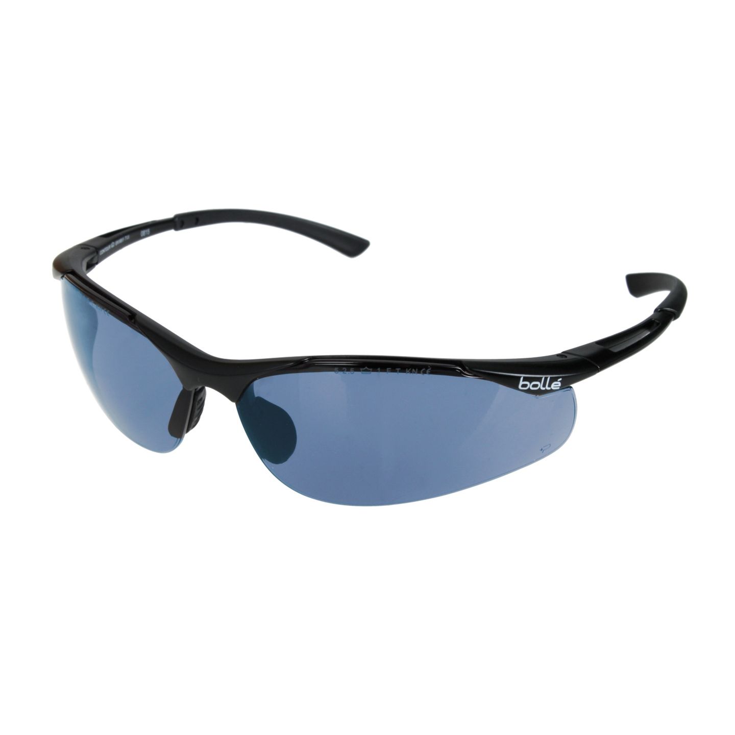 Bolle CONTPSF Contour Smoke Lens Safety Glasses