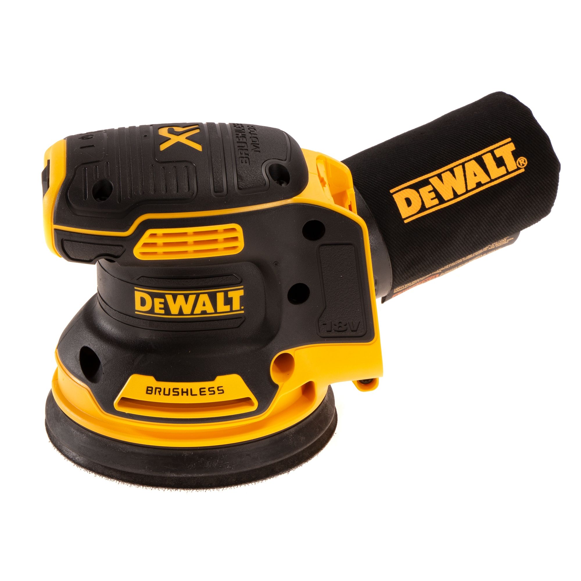 Dewalt DCW210N 18V XR Cordless Brushless 125mm Random Orbital Sander
