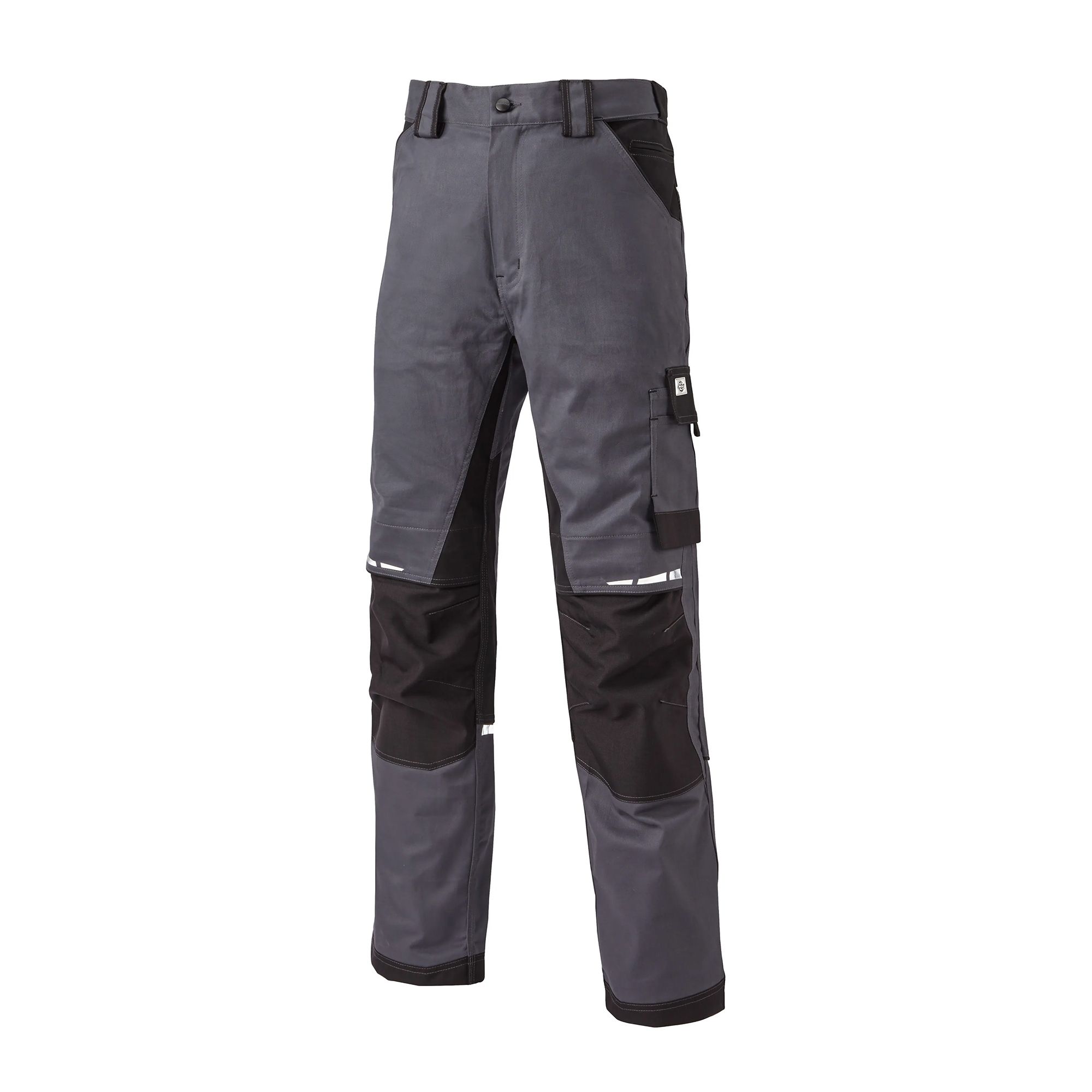 Grey/Black Dickies GDT Premium Workwear Trousers WD4901 