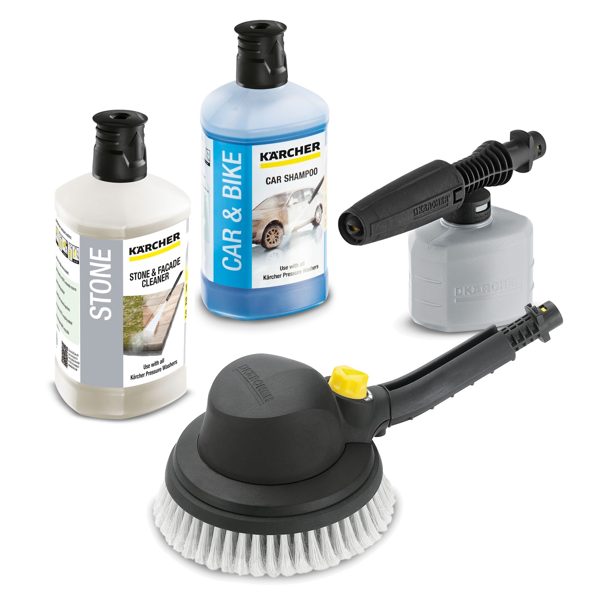 Karcher K4 Full Control Car & Home Pressure Washer 240V + T350 Patio