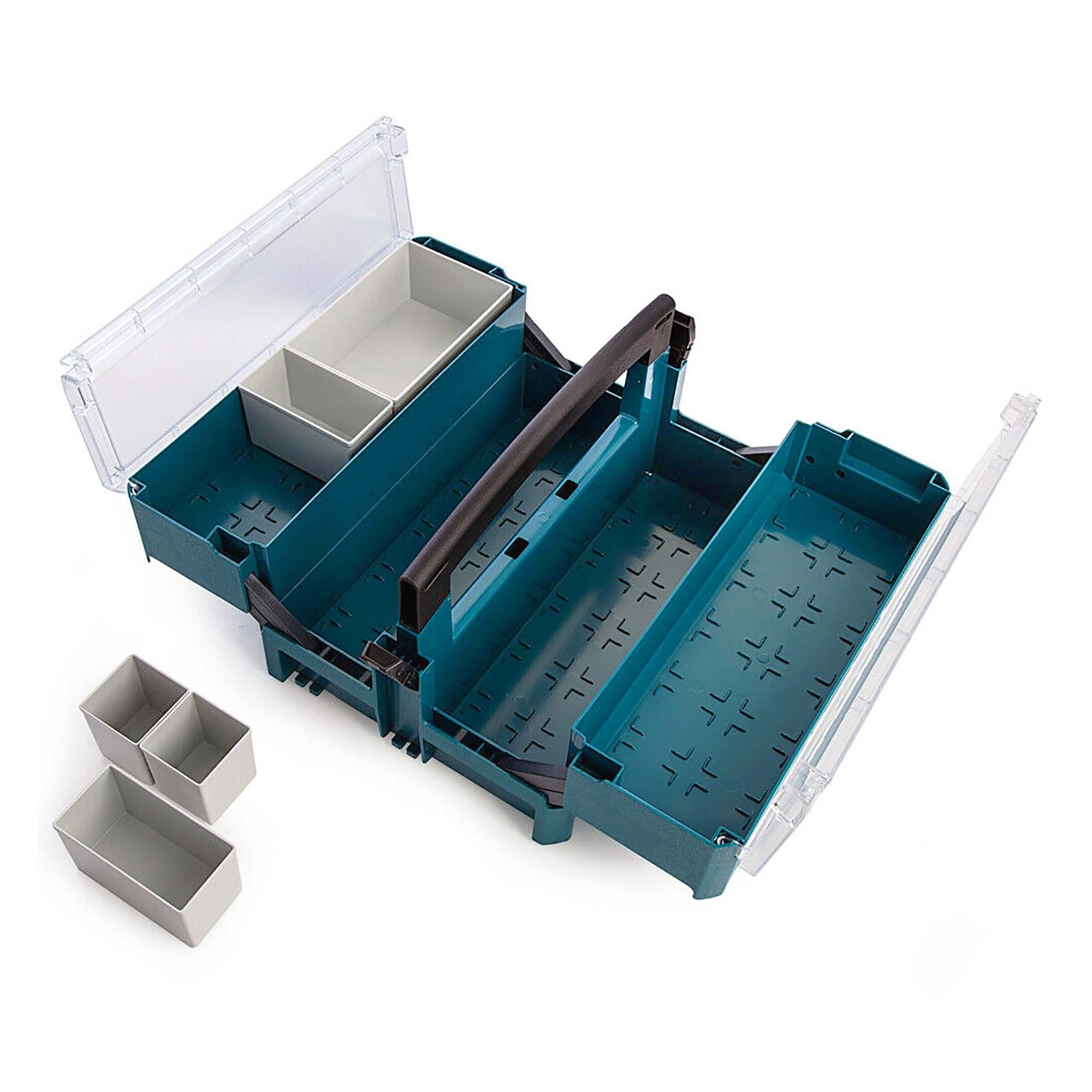 Politiek buitenste bevel Makita P-84137 Makpac Cantilever Stackable Tool Box