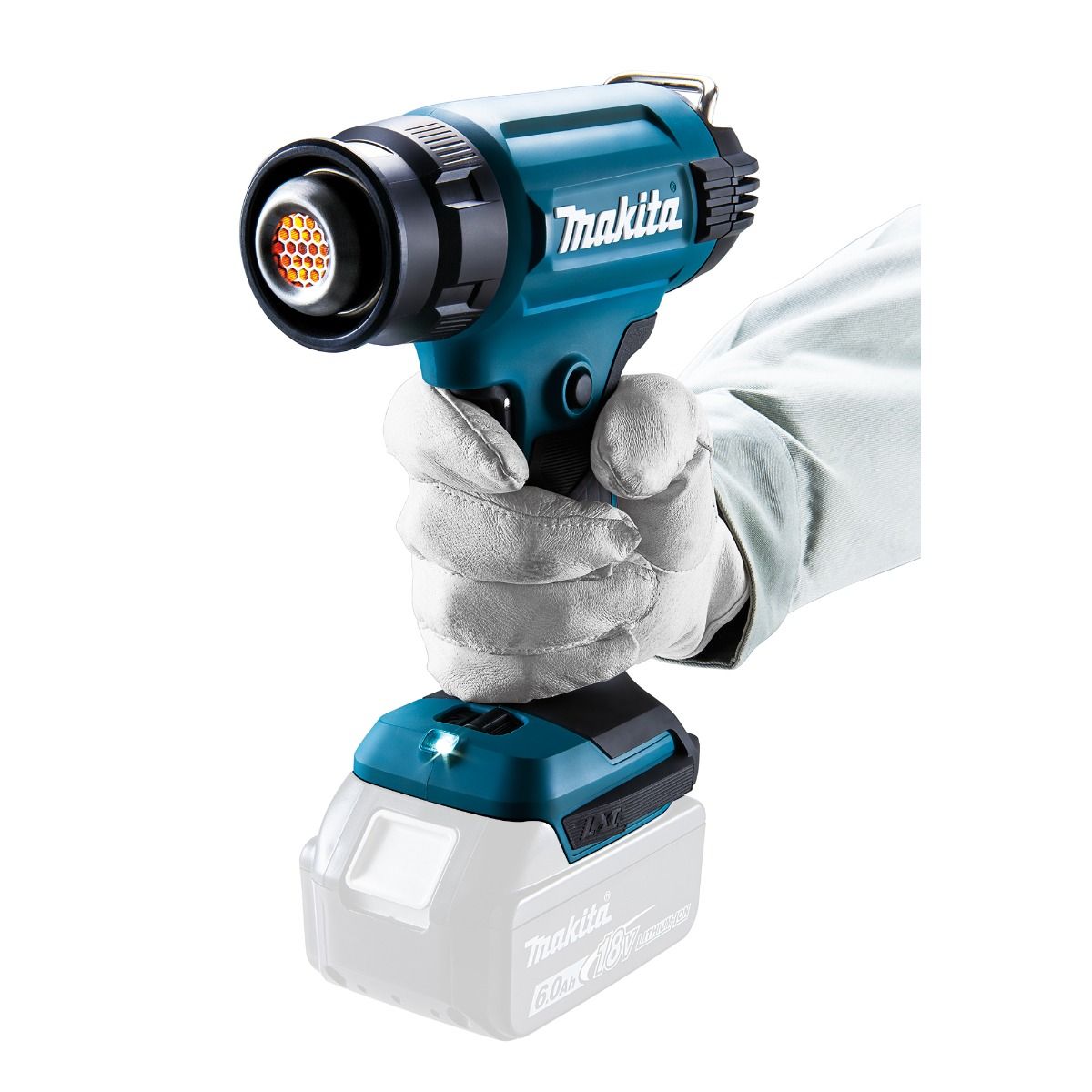 Makita DHG181ZJ 18v Cordless Heat Gun + Makpac 2 Connector Case + 4 Nozzles