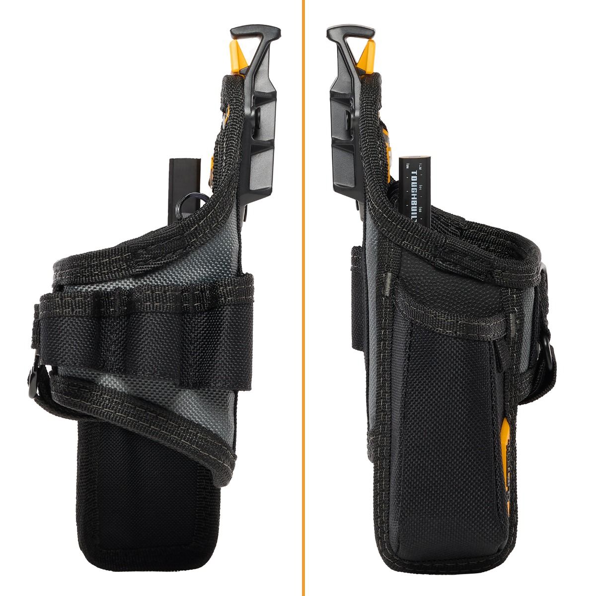 ToughBuilt TBCT25X Tape Measure & Utility Knife Pouch c/w Notebook