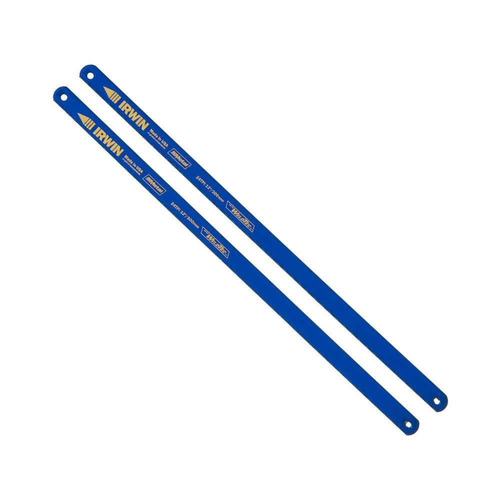 Irwin BiMetal Hacksaw Blades 300mm (12") 24tpi (Pack of 2)