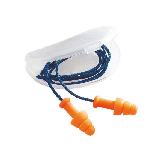 Howard Leight 1011239 SmartFit® Reusable Corded Earplugs SNR 30dB (50 Pairs)