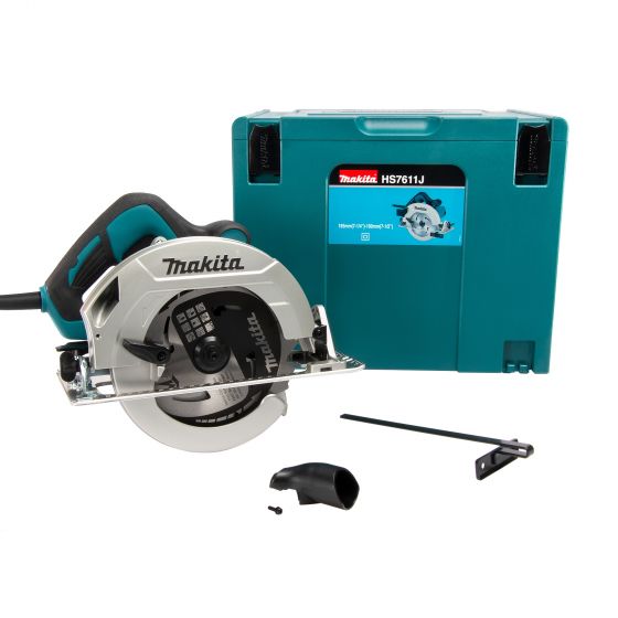 Makita HS7611J 190mm Circular Saw 240V + MakPac 4 Carry Case