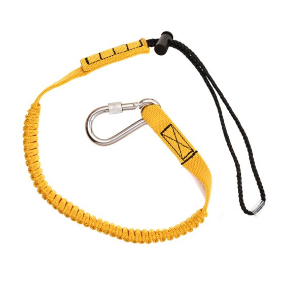 Guardian 42104 Bungee Tool Tether + Stainless Steel Carabiner (Pack Of 10)