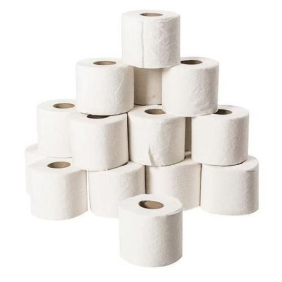 CAS0320 2-Ply White Toilet Rolls 95mm x 32m (Pack of 36)