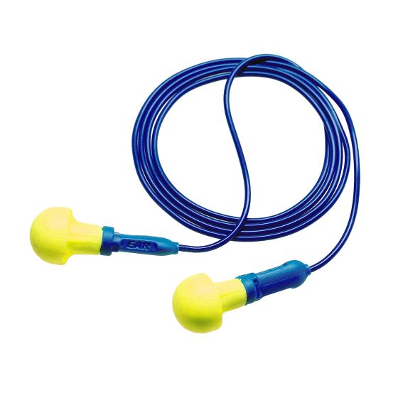 3M EX-01-020 E-A-R Push-Ins Corded Earplugs 38dB