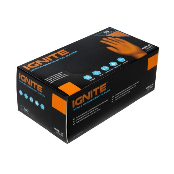 Aurelia 9788* Ignite Powder-Free Heavy Duty Nitrile Gloves