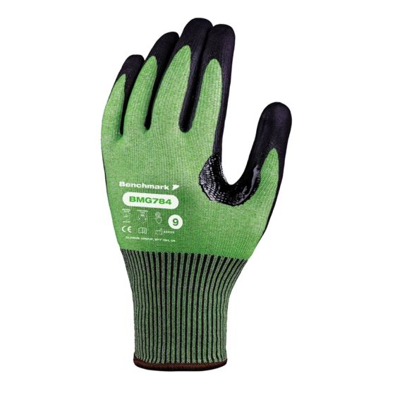 Benchmark BMG784 Nitrile Foam Gloves Cut Level F