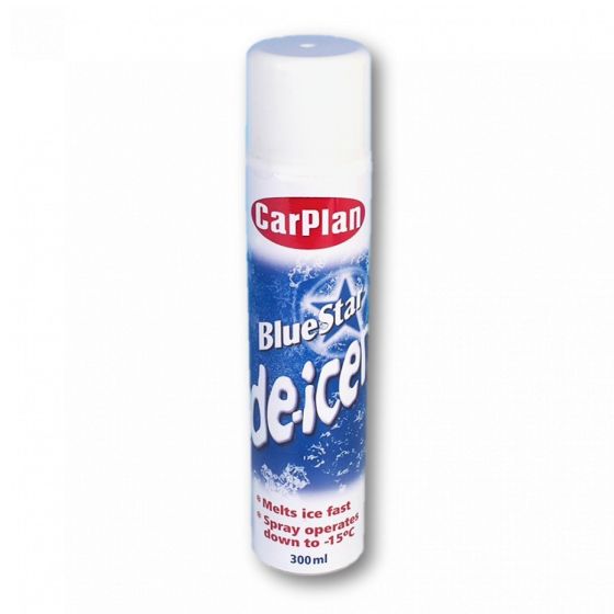 Carplan SDI311 Blue Star De-Icer Aerosol Spray 300ml