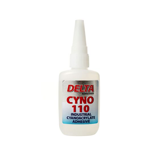 Delta CYNO 110 Cyanoacrylate Bonding Adhesive 50g Clear