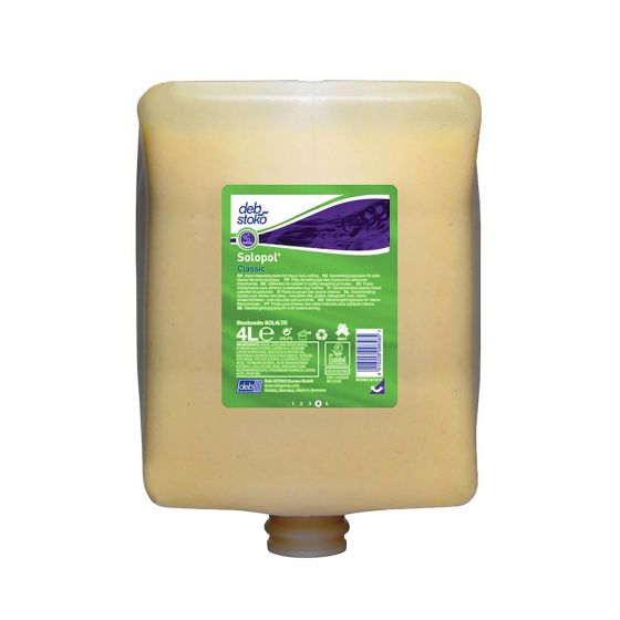 Deb Solopol® Classic Solvent-Free Heavy-Duty Hand Cleansing Paste 4L