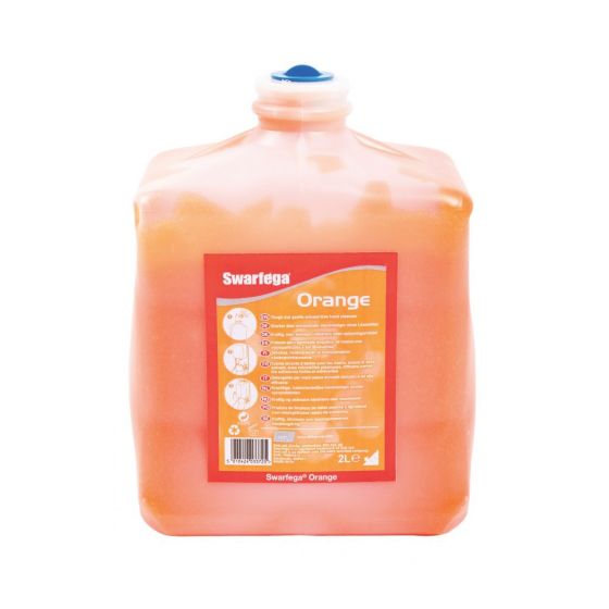 Deb SOR2LT Swarfega® Orange Heavy-Duty Hand Cleanser 2L