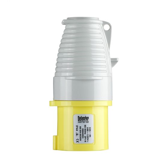 Defender E884005 16Amp 110V Yellow Plug
