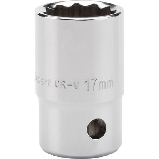 Draper Expert 34429 1/2in Square Drive Hi-Torq 12 Point Socket 17mm