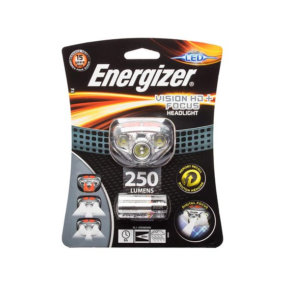 Energizer S9180 Headtorch Vision HD+ Focus 