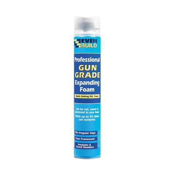 Everbuild EVGF7 Gun Grade Expanding Foam 750ml