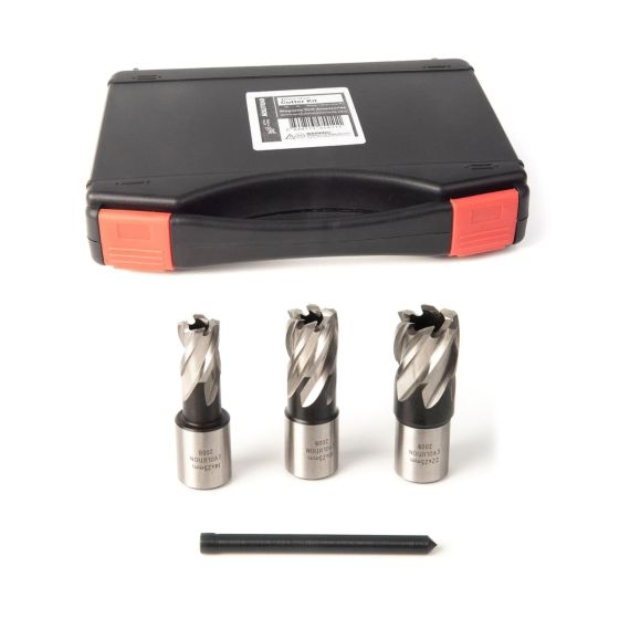 Evolution CUTTERKIT3S Cyclone 3-Piece Mag Drill Cutter Kit