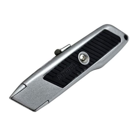 Faithfull FAITKRSAFETY Auto Retracting Safety Trimming Knife