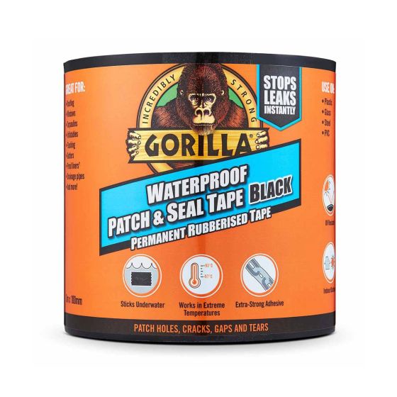 Gorilla GRGPST3 Waterproof Patch & Seal Tape 100mm x 3m