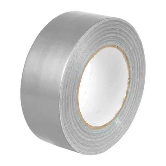 Heavy Duty Silver Cloth Tape 50mm x 50m
