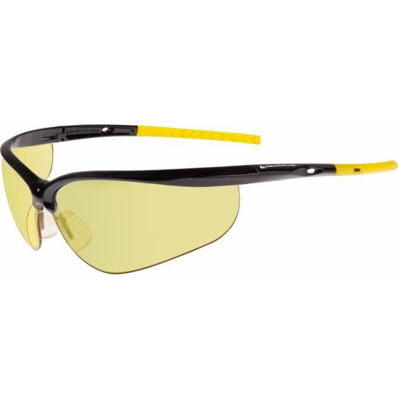 DeltaPlus Iraya Sports Style Yellow Safety Glasses