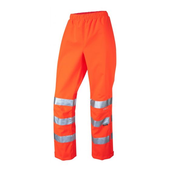 Leo Workwear LL02 Hannaford Women's Hi-Vis Breathable Overtrousers