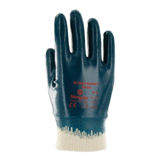 Marigold N650-C312 Nitrotough Nitrile FC K/W Gloves
