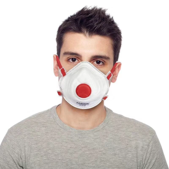 Meixin MX 2016V FFP3 Valved Face Mask (Pack of 40)