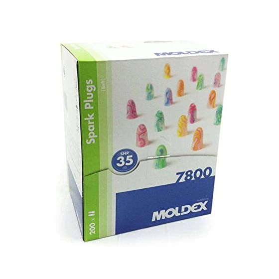 Moldex 7800 Uncorded Ear Plugs SNR35 Pack 200