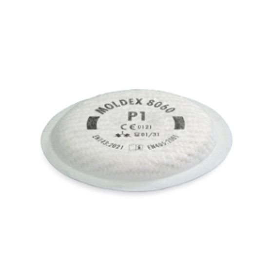 Moldex 8060 P1 Filters For 8000 & 5000 Series 6prs