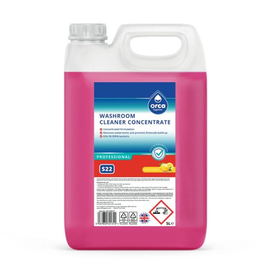 Orca S22 C500 Washroom Cleaner Concentrate 5L