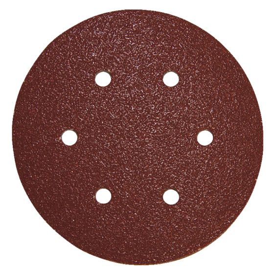 Makita P-37493 Velcro Backed Sanding Discs 150mm P80 Grit (Pack of 10)